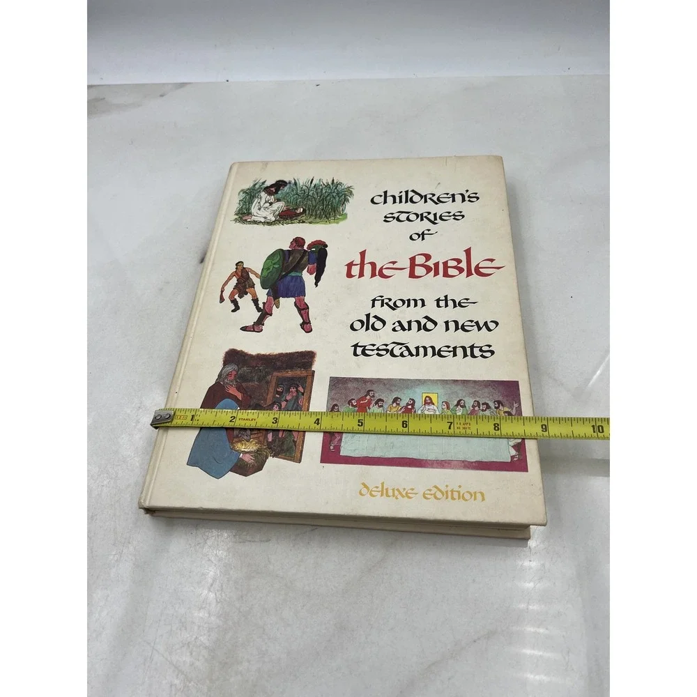 Childrens Stories of the Bible Deluxe Edition 1968 Hardcover Barbara T Bradford
